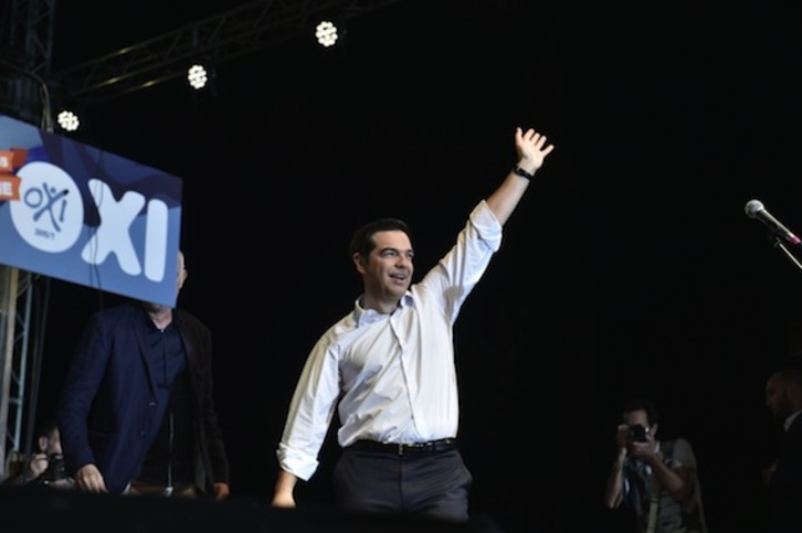 El primer ministro griego, Alexis Tsipras. (Aris MESSINIS/AFP PHOTO)