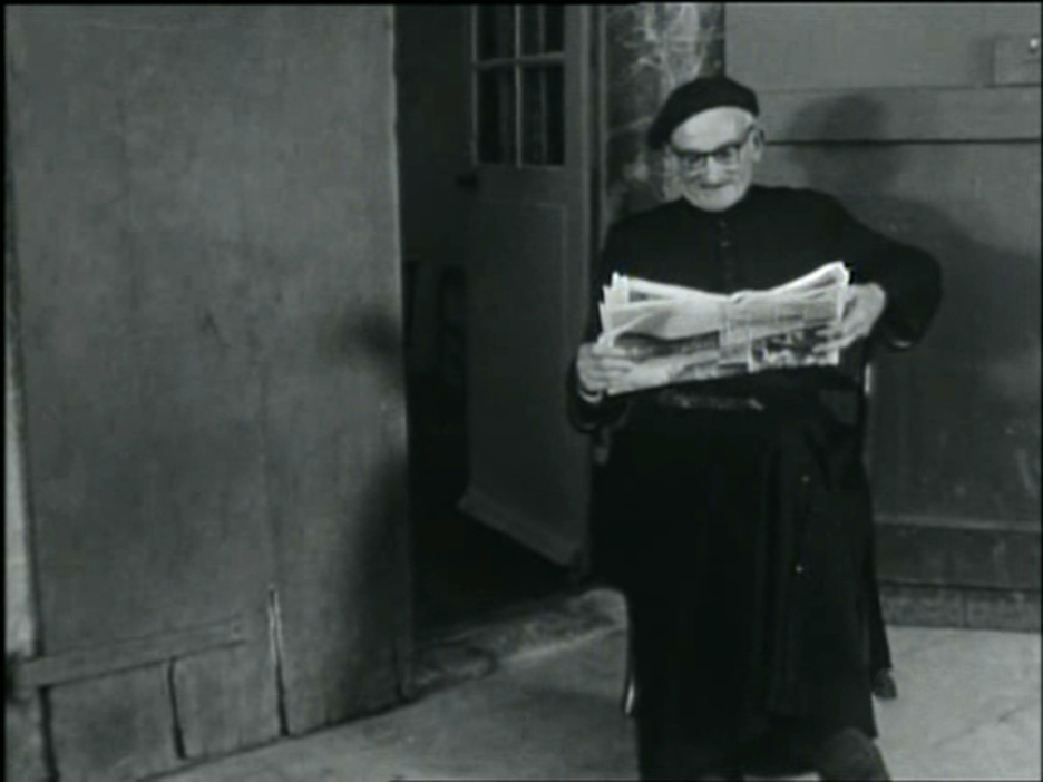 Image du film "Le curés basque de Gréciette", d'Hubert Knapp. (Mediabask)
