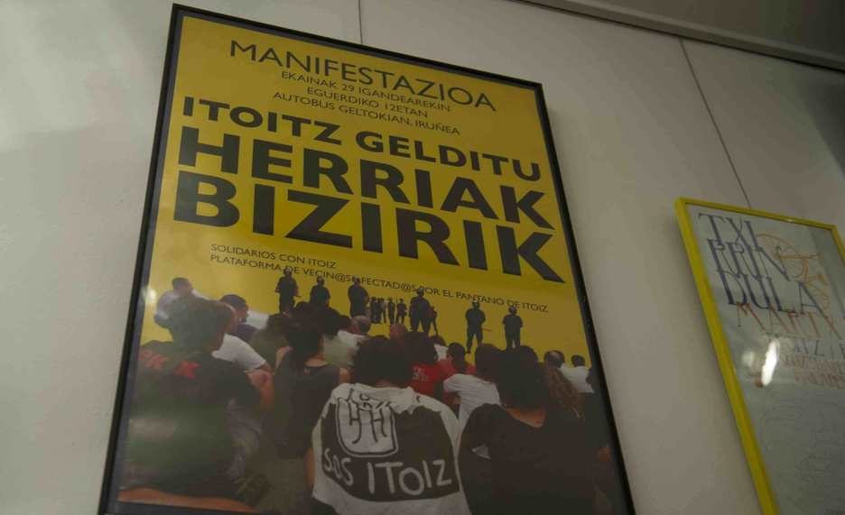 Itoitz fue uno de los mayores exponentes de la desobediencia civil. (Jagoba MANTEROLA / ARGAZKI PRESS)