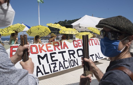 ESPAÑA El TSJPV condena a una subcontrata del metro de Donostia por