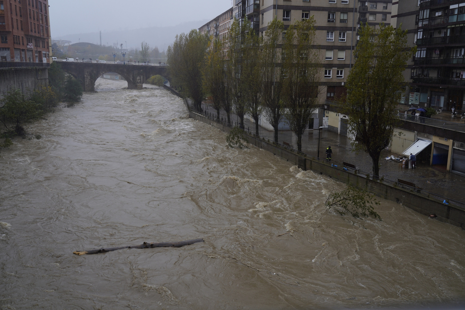 Las Intensas Lluvias Desbordan Algunos R Os En Bizkaia Y Gipuzkoa