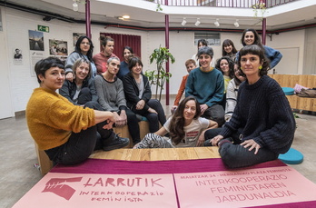 Iragan urtarrilaren 19an aurkeztu zuten Larrutik Interkooperazio feministarako sarea, Hernanin.