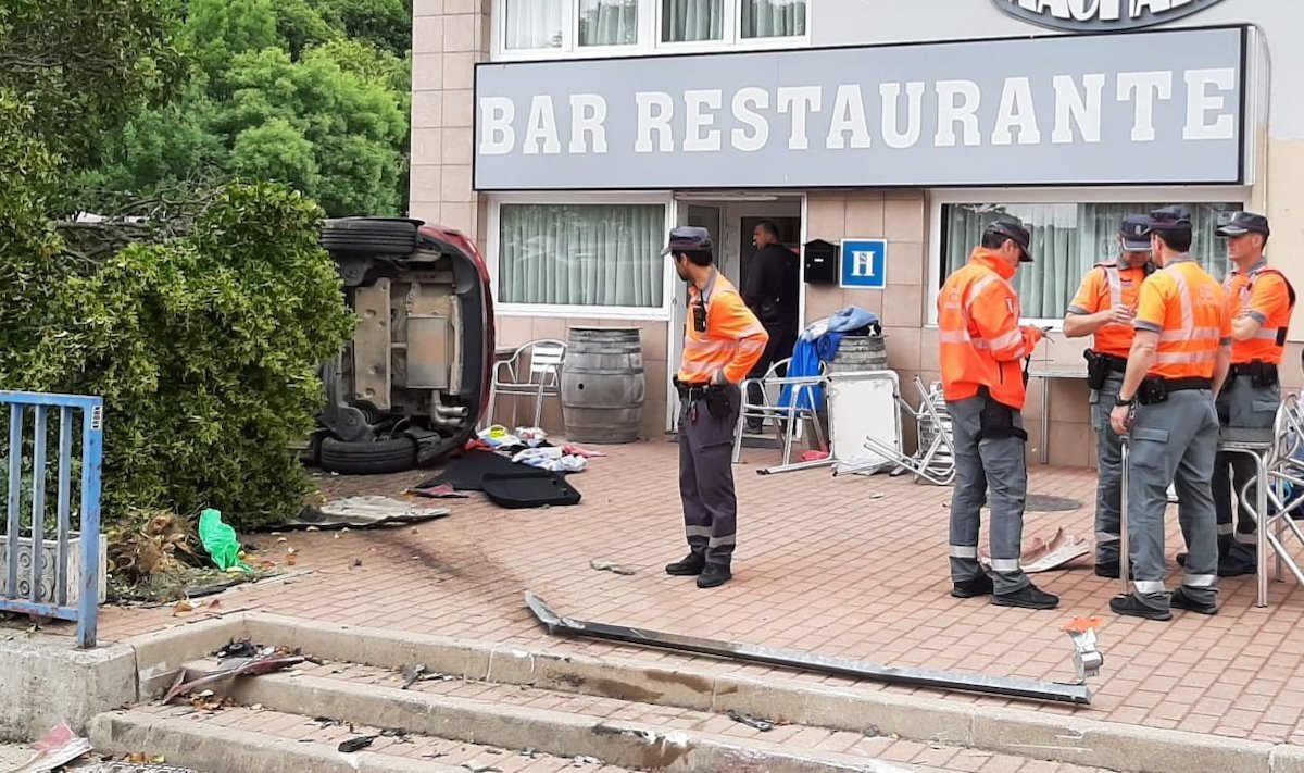 Dos Mujeres Atropelladas En Una Terraza En Irurtzun Por Un Conductor