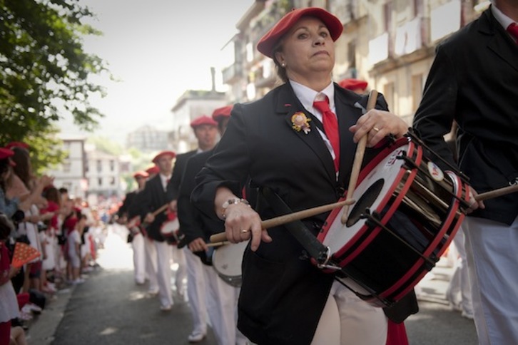 Alarde mixto en Irun. (Gari GARAIALDE/ARGAZKI PRESS)