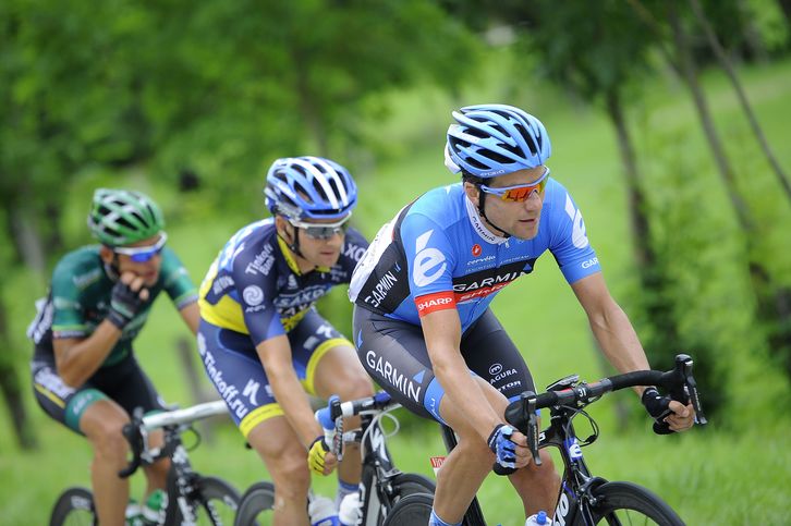 Zabriskie fue protagonista en la etapa del viernes. (Lionel BONAVENTURE / AFP)