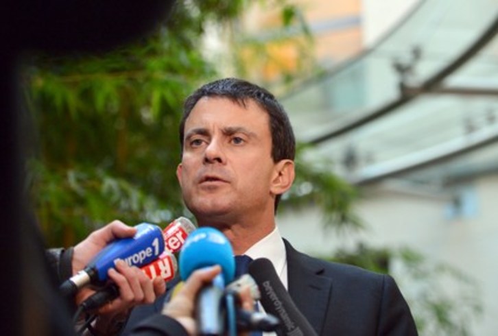 El ministro francés de Interior, Manuel Valls. (Miguel MEDINA/AFP PHOTO)