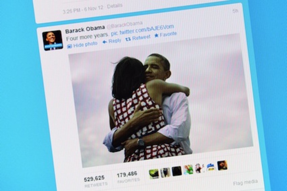 Las elecciones estadounidenses han sido el evento más tuiteado en la historia de Twitter. (Gabriel BOUYS/AFP)