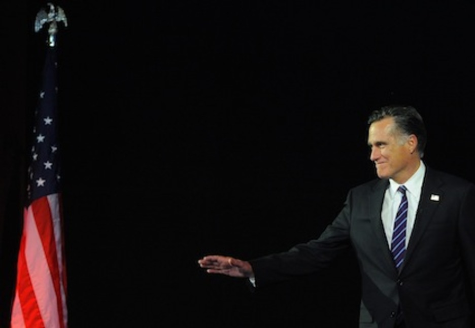 Mitt Romney, el aspirante republicano a la Casa Blanca, no ha conseguido su objetivo. (Emmanuel DUNAND/AFP)