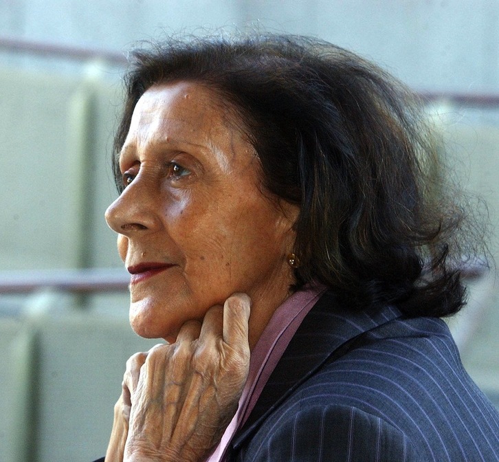 Mariví Bilbao, en 2002. (Luis JAUREGIALTZO/ARGAZKI PRESS)