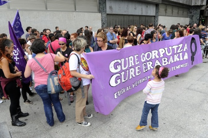 En una imagen de archivo, protesta por la despenalización del aborto. (Marisol RAMIREZ/ARGAZKI PRESS)