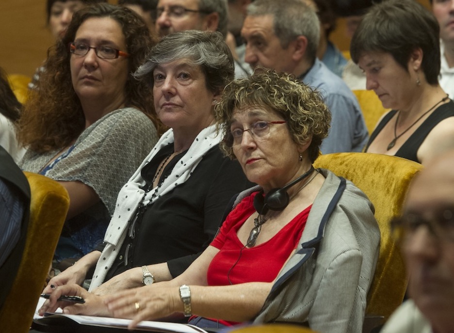 Laura Mintegi EH Bilduko parlamentaria. (Luis JAUREGIALTZO/ARGAZKI PRESS)