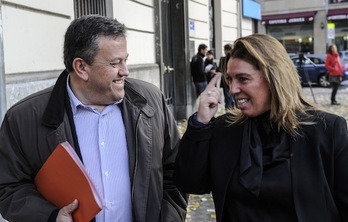 Juan Ramón Rábade y Amelia Salanueva. (Jagoba MANTEROLA/ARGAZKI PRESS)