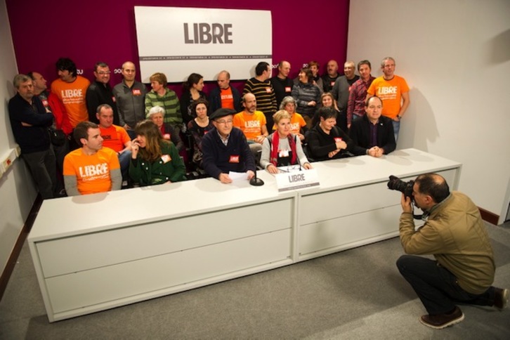 Buena parte de los encausados han comparecido en Donostia. (Juan Carlos RUIZ / ARGAZKI PRESS)