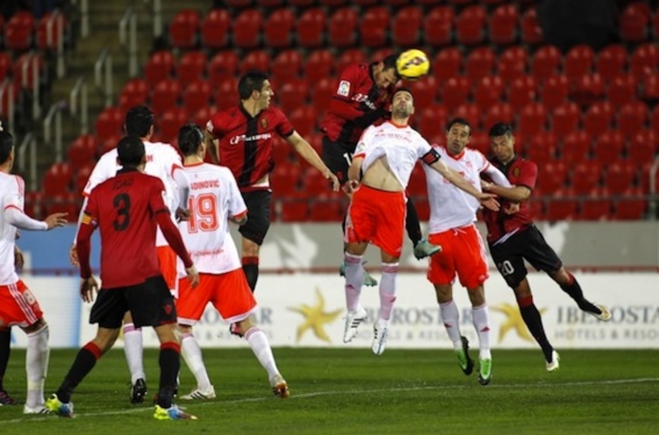 Un lance del encuentro. (OSASUNA.ES)