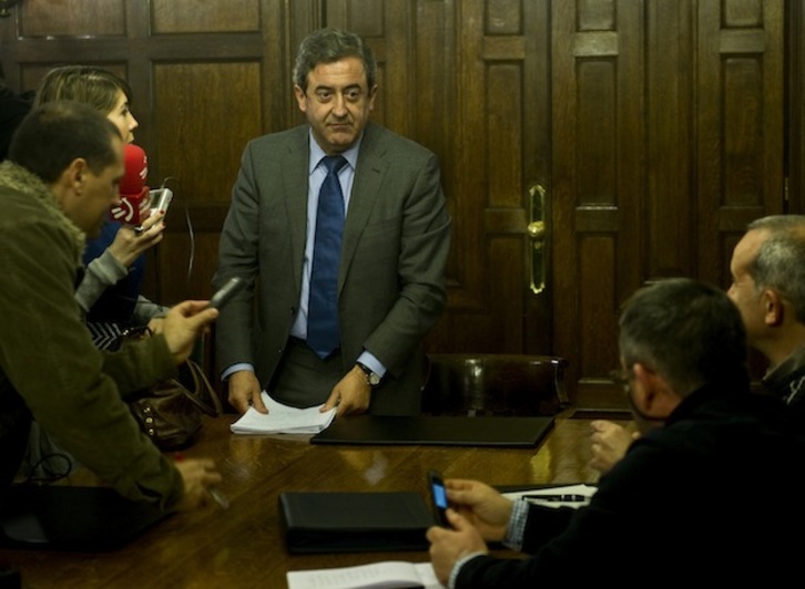 El fiscal jefe de la Audiencia Nacional, Javier Zaragoza. (Luis JAUREGIALTZO / ARGAZKI PRESS)