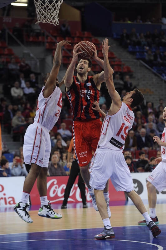 El Baskonia se ha impuesto con claridad. (Raul BOGAJO / ARGAZKI PRESS)