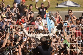 Rosberg. (Josep LAGO / AFP)