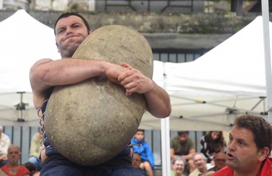 Igeldoko Harria. (Jagoba MANTEROLA / ARGAZKI PRESS)