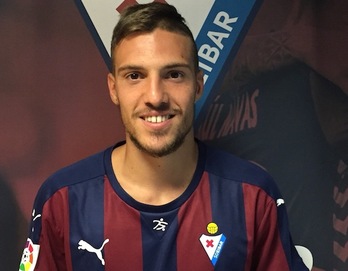 El mediapunta italiano Simone Verdi. (SD EIBAR)