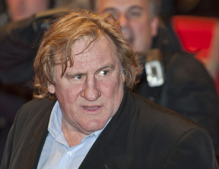 Gerard Depardieu aktoreari sexu indarkeria leporatu diote hamahiru emakumek. (AFP)