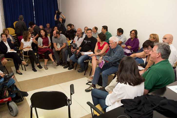 Reunión del Ayuntamiento de Iruñea con ONGs esta tarde. (Iñigo URIZ | ARGAZKI PRESS)