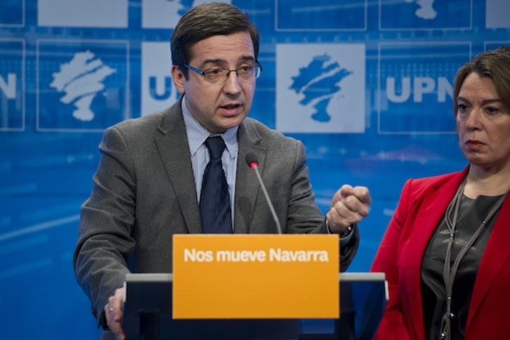 Carlos Salvador ha sido el representante de UPN en Madrid en esta última legislatura. (Iñigo URIZ / ARGAZKI PRESS)