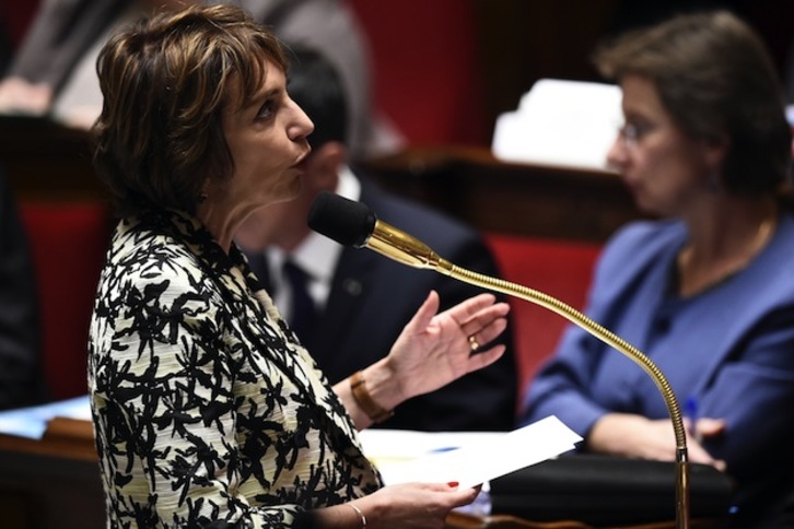 Marisol Touraine, ministra francesa de Sanidad. (Lionel BONAVENTURE / AFP) 