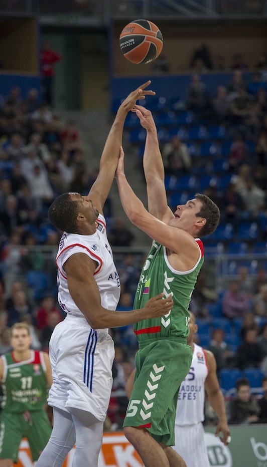 Un lance del encuentro. (Juanan RUIZ/ARGAZKI PRESS)