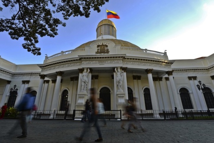 La Asamblea Nacional de Venezuela. (Luis ROBAYO/AFP)