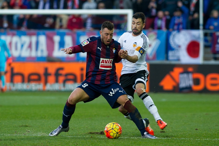 El Eibar se ha dejado dos puntos en el tramo final. (Juanan RUIZ / ARGAZKI PRESS)