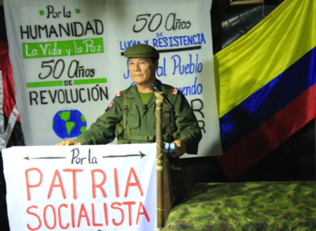 Nicolás Rodríguez Bautista, alias «Gabino», primer comandante del ELN. 