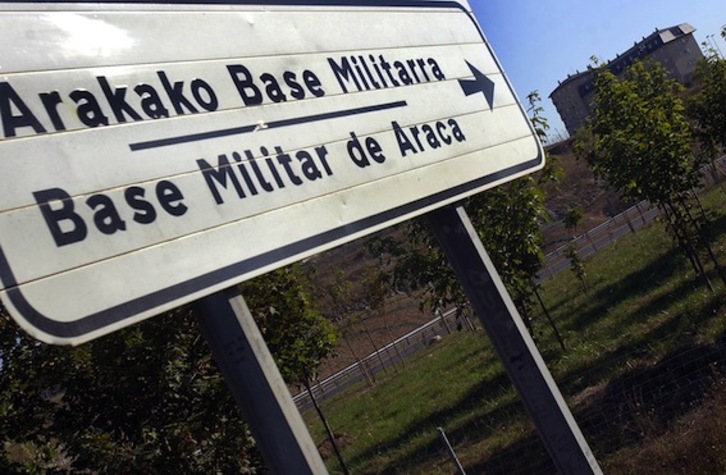 Base militar de Araka. (Raul BOGAJO/ARGAZKI PRESS)