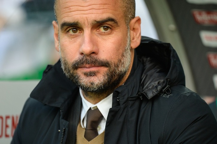 Pep Guardiola, en diciembre pasado. (Nigel TREBLIN/AFP) 