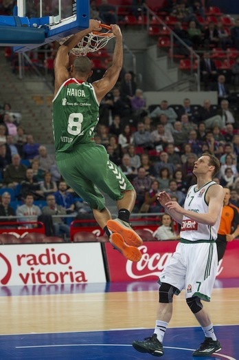 Un lance del encuentro. (Juanan RUIZ/ARGAZKI PRESS)