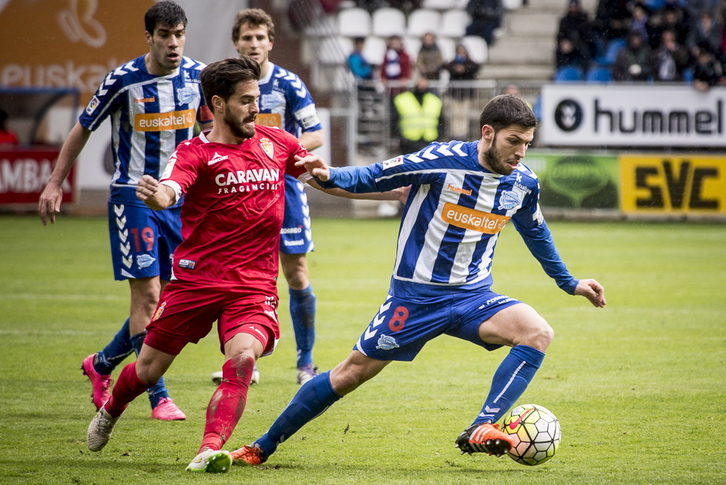 El Alavés no ha podido pasar del empate. (Jaizki FONTANEDA / ARGAZKI PRESS)