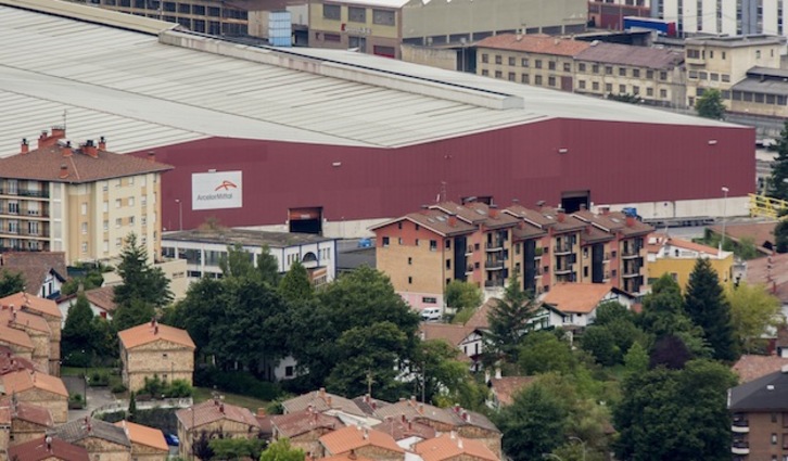 Planta de Arcelor en Zumarraga. (Gorka RUBIO / ARGAZKI PRESS)