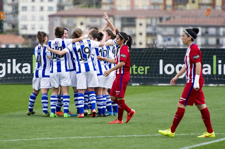 Realak garaipena lortu du Zubietan. (Juan Carlos RUIZ / ARGAZKI PRESS)