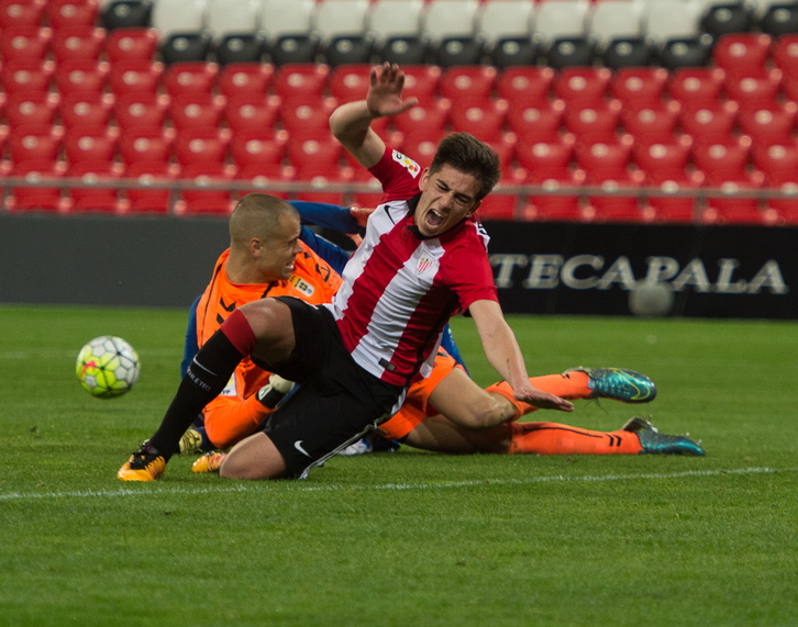 El Athletic ha remontado al Oviedo. (ARGAZKI PRESS)