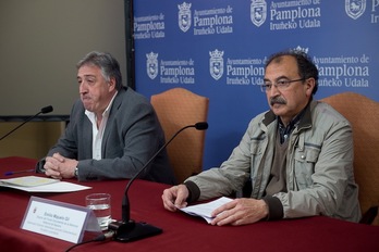 Joseba Asiron y Emilio Majuelo. (Iñigo URIZ/ARGAZKI PRESS)