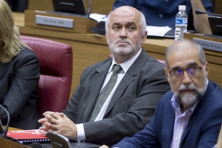 El consejero de Educación, José Luis Mendoza. (Iñigo URIZ/ARGAZKI PRESS)