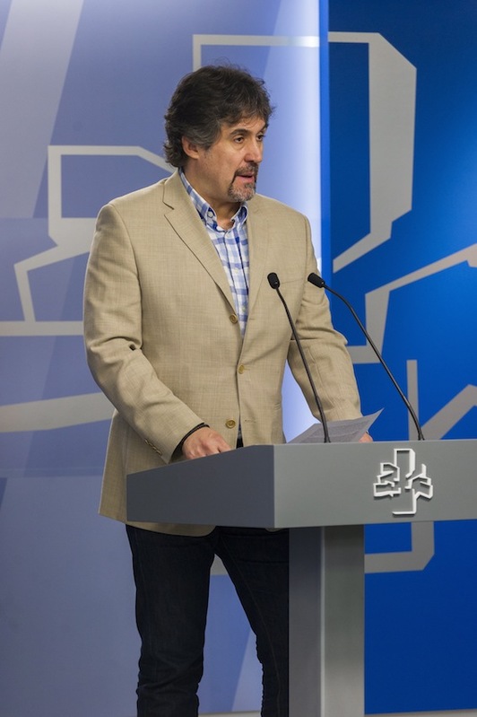 Pello Urizar EH Bilduko bozeramalea. (Juanan RUIZ/ARGAZKI PRESS)