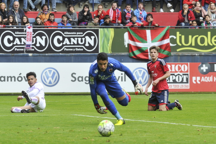 Osasuna ha remontado un 0-2 en el Sadar. (Idoia ZABALETA / ARGAZKI PRESS)