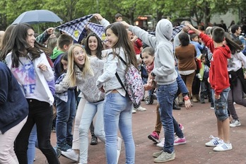 Las fiestas de barrio entran en la convocatoria. (Idoia ZABALETA/ARGAZKI PRESS)