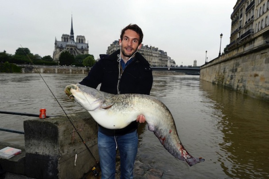 A río revuelto, ganancia de pescadores. (Bertrand GUAY/AFP)