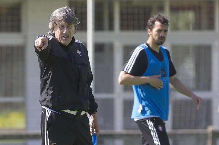 Enrique Martín Monreal, entrenador de Osasuna. (@CAOsasuna)