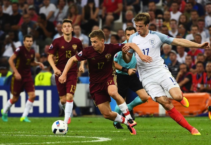 DIer ha sido el autor del gol de Inglaterra. (Anne-Christine POUJOULAT / AFP)