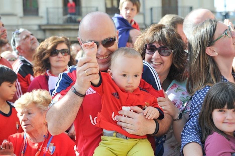 Ni lo más txikis han querido perderse la cita.  (Idoia ZABALETA/ARGAZKI PRESS)