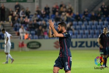 Fran Mérida, nueva incorporación de Osasuna. (HUESCA)