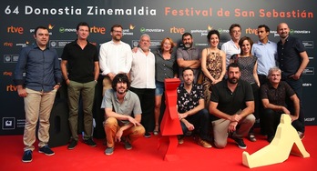 La presentación de Zinemaldia ha tenido lugar en Madrid. (J. DANAE/ARGAZKI PRESS)