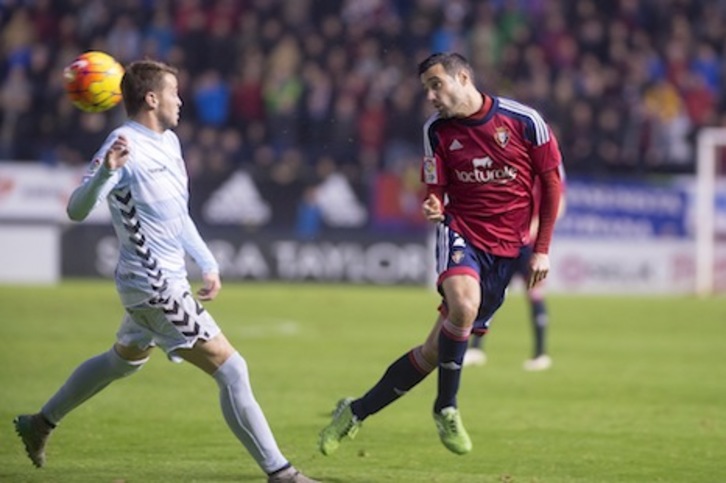 Flaño ha agradecido la sensibilidad del club hacia él tras su grave lesión. (Iñigo URIZ/ARGAZKI PRESS)